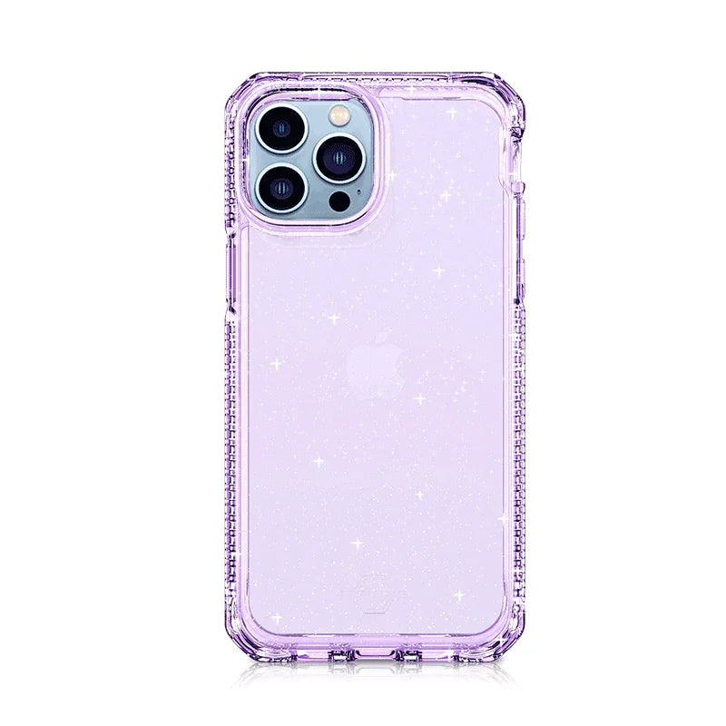 Itskins Hybrid Spark iPhone 13 Pro Max Cover - Light Purple - Tashqila Itskins Hybrid Spark iPhone 13 Pro Max Cover - Light Purple - Tashqila